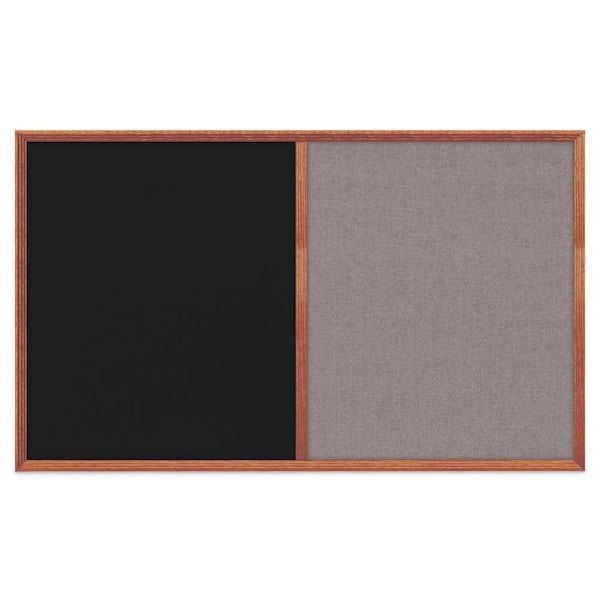 Slim Style Indoor Enclosed Corkboard, 24